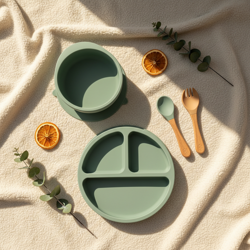 TinyTaste™ Silicone Feeding Set